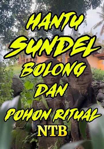 Sarang hantu sundel bolong ada di sini #kkl #fypシ゚ #horror #lomboktiktok #hantu