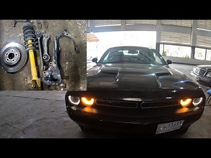 Install a completely new front suspension system dodge challenger
