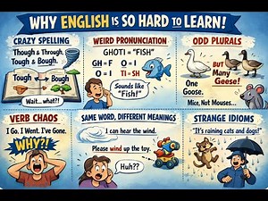 Why Learning English Is So Difficult!