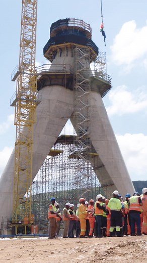 Msikaba Bridge Construction in South Africa