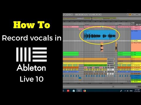 How to Record Vocals in Ableton Live 10