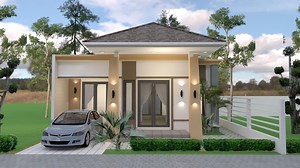 House Plans 10x15 with 3 Bedrooms