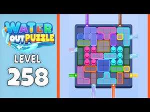 Water Out Puzzle level 258 solution