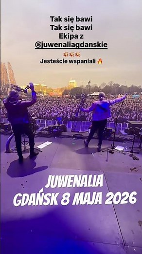 Juwenalia w Gdańsku🔥 #juwenalia #gdansk #students #golec #golecuorkiestra #live #concert #zabawa