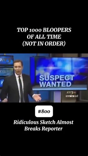 OFFICIAL CAUGHTLIVE ACCOUNT on Instagram: "During a KY3 news segment, a reporter tried his best to stay professional while showing a police sketch that looked… nothing like an actual human being. The moment the drawing popped up on the screen, you could see him fighting for his life not to burst out laughing. As he tried to explain the details — the hair, the eyes, the “features” — his voice kept breaking and his hand was shaking from holding in the laughter. His co-anchors off-camera were alrea