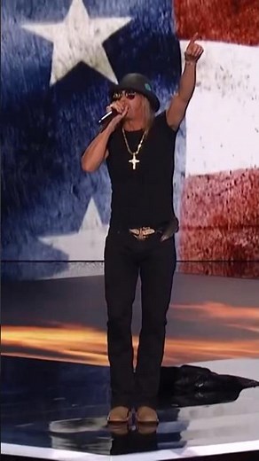 Kid Rock Performs at Republican National Convention for Donald Trump