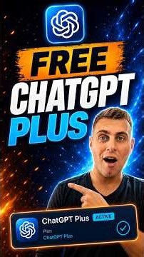 How To Get ChatGPT Plus for FREE?! 😳 2026 Method