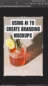 Create Realistic Branding Mockups with AI in Photoshop | Haider A. posted on the topic | LinkedIn