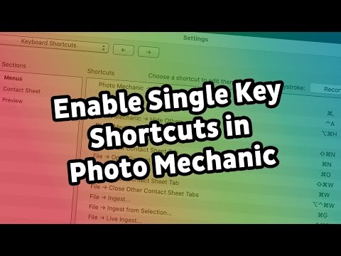 Photo Mechanic: Customize Keyboard Shortcuts for Rating Images