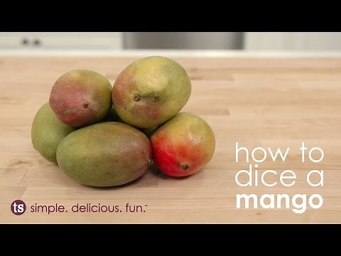 How to dice a mango