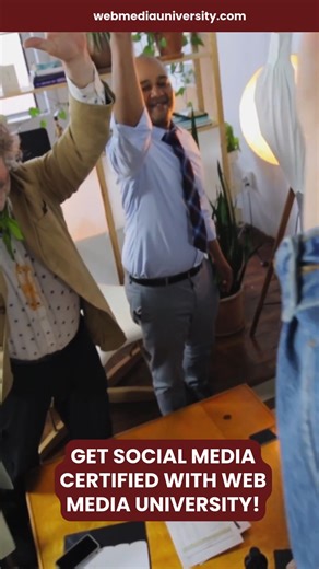 Become a social media pro!  Get certified with Web Media University and unlock your digital potential. ✨ Let's connect!  https://bit.ly/47SCTOH #SocialMediaCertified #WebMediaUniversity #DigitalMarketing #SocialMediaSkills #OnlineEducation #LearnAndGrow  | Web Media University | Facebook