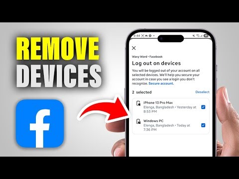 How to Remove Unknown Devices From Facebook