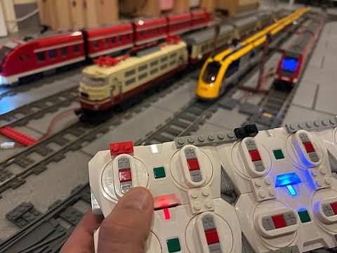 Control trains, switches and signals with remotes