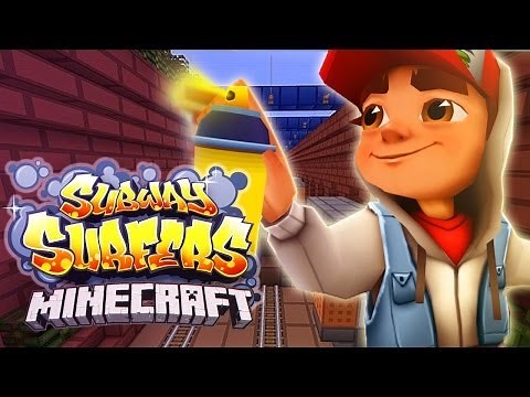 SUBWAY SURFERS EN MINECRAFT | MINI-JUEGO