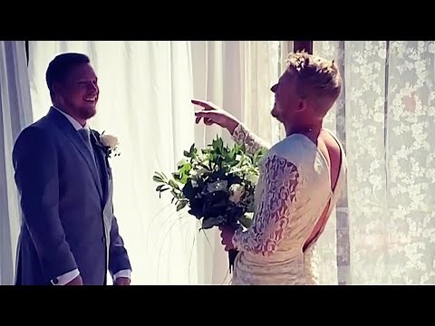 Groom's Brother Dresses Up For First Look Prank