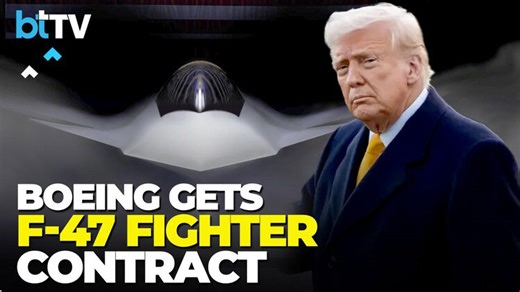 Trump Awards Boeing The F-47 Fighter Jet Contract