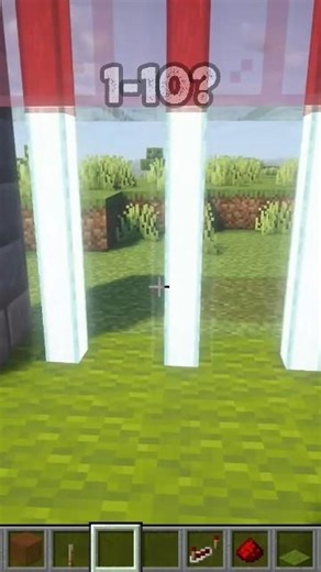 Minecraft Easy Laser Door #shorts #minecraft #minecraftbuilding