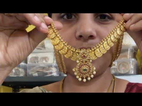 Latest coin haram necklace earrings collection #trending #jewellery #haram #necklace #shorts #impon