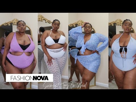 Fashion Nova Curve Malibu Swimsuit Collection | Swimsuits And Coverups | Plus Size Swimwear