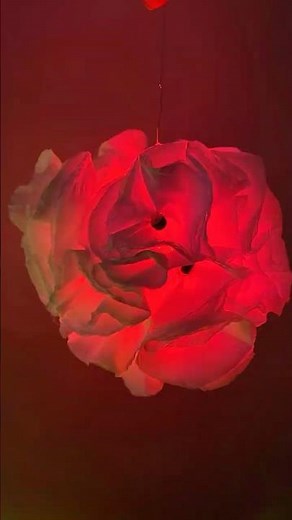 Easy DIY Flower Lamp Tutorial 🌷 Beautiful Floral Lighting Ideas | DIYne & Shine