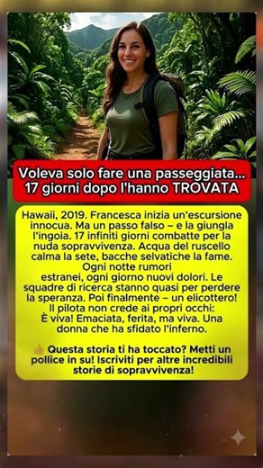 👉 “Voleva Solo Fare una Passeggiata… 17 Giorni Do