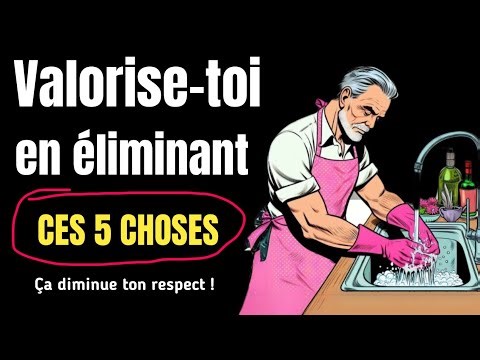 5 comportements qui font les gens ne te valorisent pas, perdent le respect pour toi
