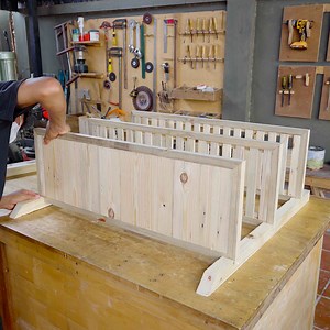 38K views · 503 reactions | Genius ideas in woodworking technique to turn old pallets into woodworking decoration ideas | Woodworking Tools TV | Facebook