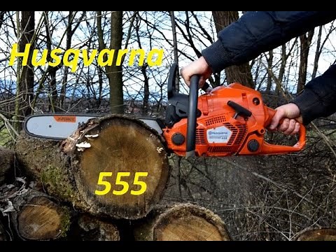 Husqvarna 555 Chainsaw Review & Test