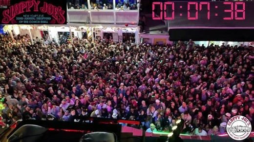 32nd Annual Dropping of the Conch Shell Live from Sloppy Joe's NYE at 11pm🐚🥳 Watch now🤩 #annualdroppingoftheconchshell #sloppynye #glowupthenight #sloppyjoesbar #stillthebestpartyintown | Sloppy Joe's Bar