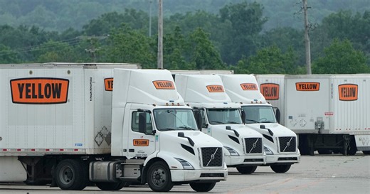 Yellow trucking company shutting down