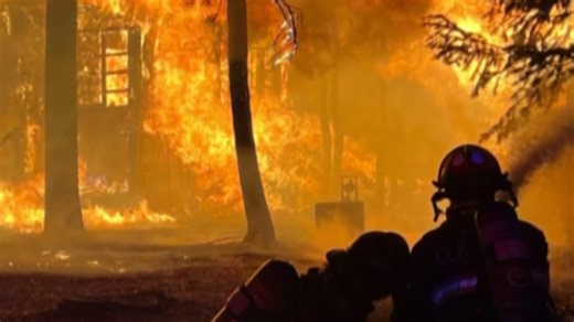 Fire destroys home in Conifer in Colorado's foothills