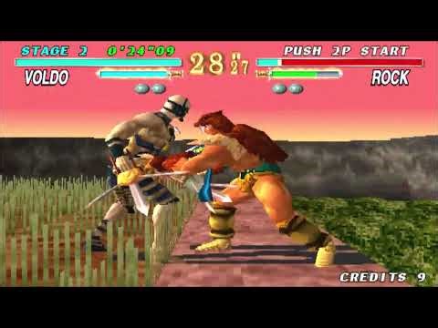 Soul Edge Arcade Playthrough Voldo