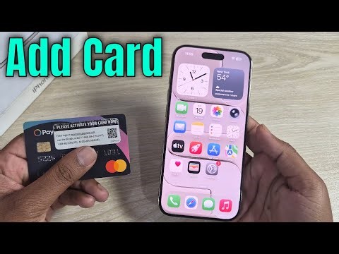 Apple wallet: How to add debit or credit card to apple wallet