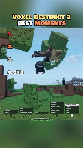 Voxel Destruction 2 Best Moments