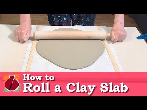 How to Roll a Clay Slab