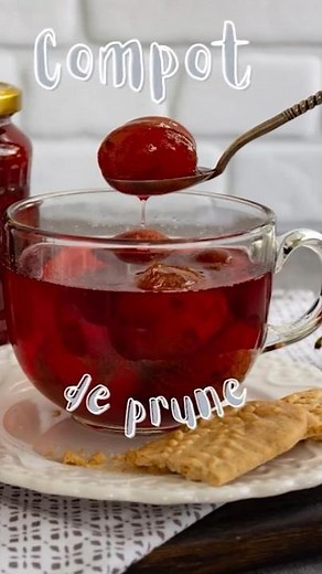 Plum Compote 🍑 The classic, simple and natural recipe