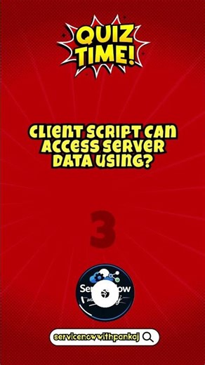 Client Script MCQs | ServiceNow Interview Prep #Shorts #servicenow #clientserver