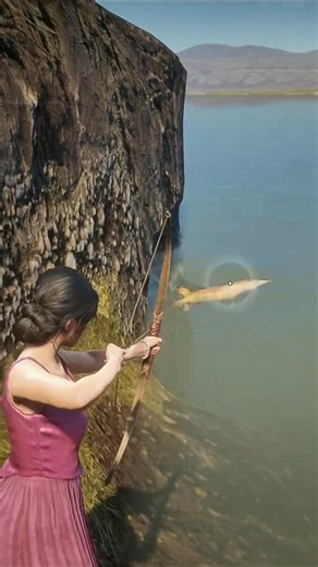 INSANE Gameplay! Brave Girl Hunts a Giant Whale in an EPIC Ocean Survival Adventure #shorts #gaming