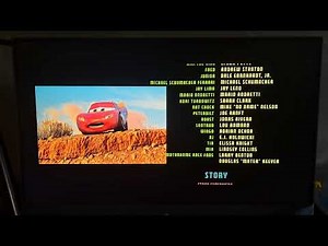 Disney Pixar's Cars (2006) - End Credits (First Half)