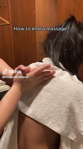 How to End a Massage on a High Note