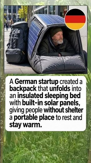 This German Startup Built a Backpack That Saves Lives