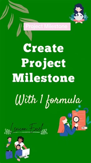 Cómo crear hitos de proyecto en Google Sheets