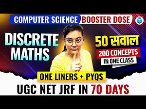 UGC NET Computer Science 2025 | Discrete Maths Concepts + PYQs | Aditi Mam