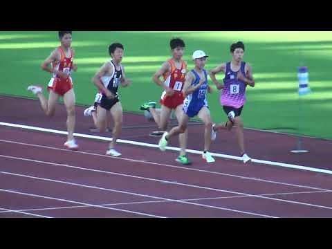第49回（2022年）全国中学校陸上競技選手権大会　共通3000ｍ決勝