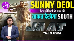 820K views · 51K reactions | Jaat Trailer Review: Sunny Deol - Randeep Hooda के बीच जबरदस्त एक्शन, राणातुंगा की लंका जलाएगा 'जाट' | Entertainment Live | Facebook