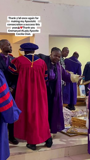 Thank y’all once again for making my Apostolic consecration a success this year🙇🏽‍♀️❤️Thank you Emmanuel #Lady Apostle Cecilia Osei.#cecilserwaabonsumusic #csborphanshope #LadyAposleCecil #afuaasantewaasingathon #fyppppppppppppppppppppppp