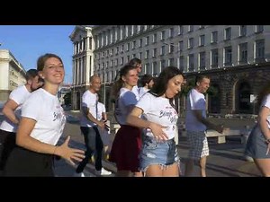 Sofia Boogie Woogie Vegas Baby Flash Mob - Flying Steps Swing Dances