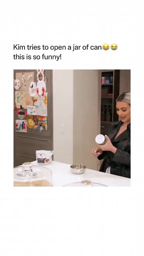 Woman Struggles to Open Jar While Man Laughs - Funny Video Clip