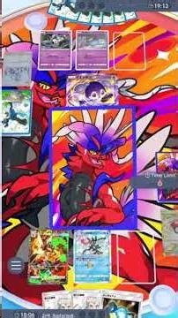 【ポケポケ】アオイに頼らず２進化が２枚完成！『メガバシャーモ・ゲッコウガ』 #バシャーモ #shorts