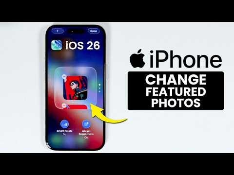 How to Change Featured Photos on iPhone - Customize Featured Photos (iOS 26)